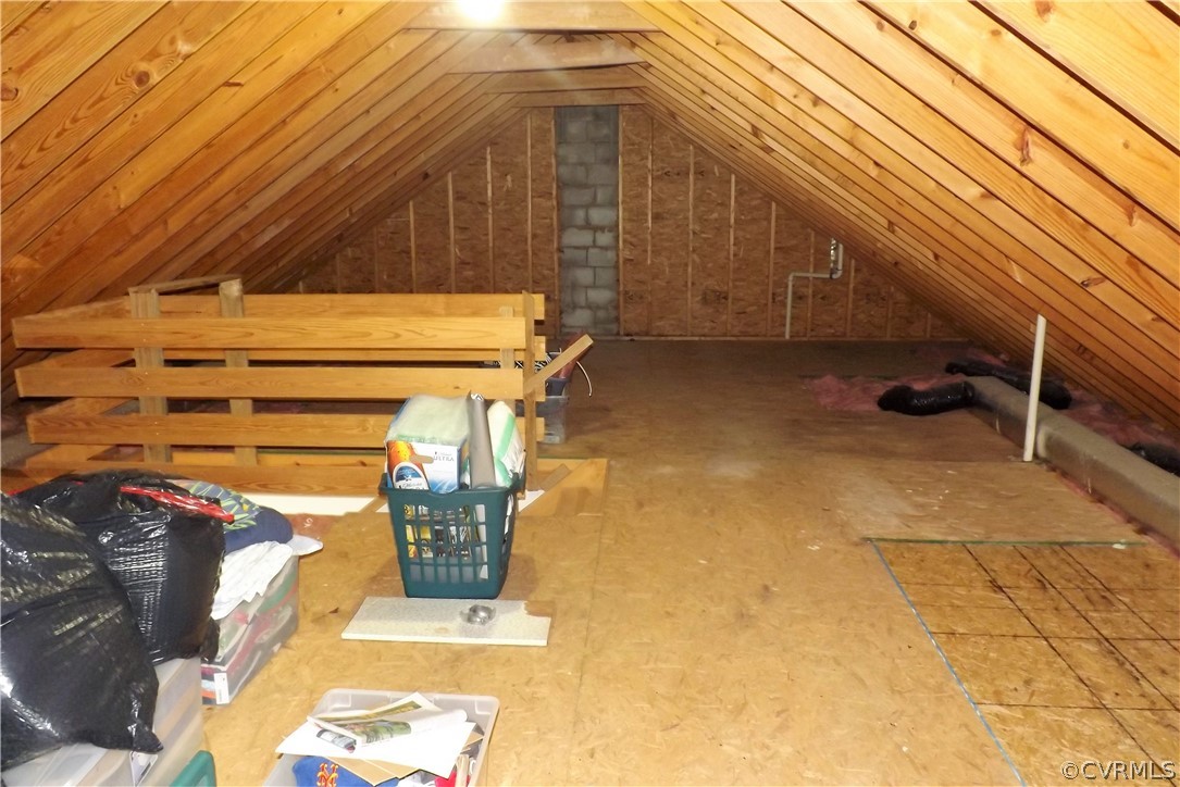 6401 Moseley Road Moseley, VA 23120 - Photo 24 of 34 Walk Up Attic is 33'x18'