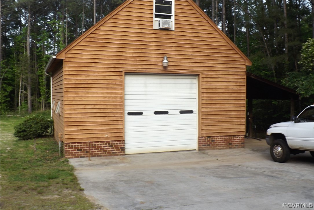 6401 Moseley Road Moseley, VA 23120 - Photo 28 of 34 1.5 Story 24x24 Garage With Workshop Area