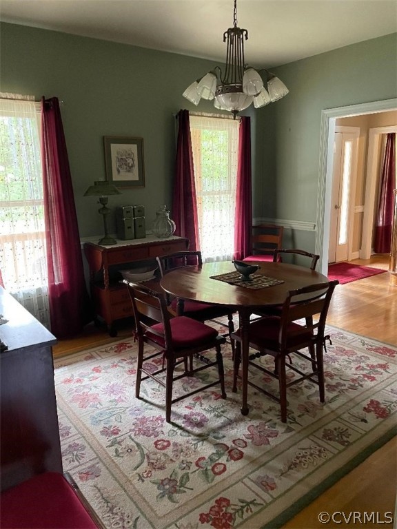 6401 Moseley Road Moseley, VA 23120 - Photo 10 of 34 Formal Dining Room With Hardwood Floor