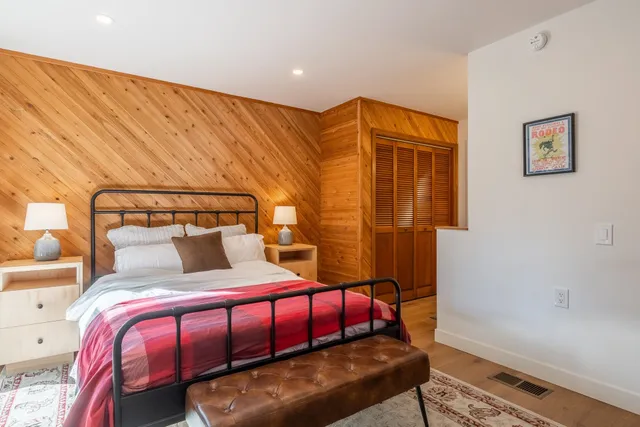 a view of balcony with furniture