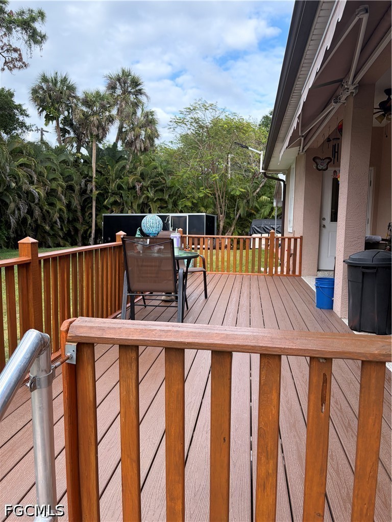 92 Evergreen Road North Fort Myers, FL 33903 - Photo 11 of 30 a view of a roof deck with couches