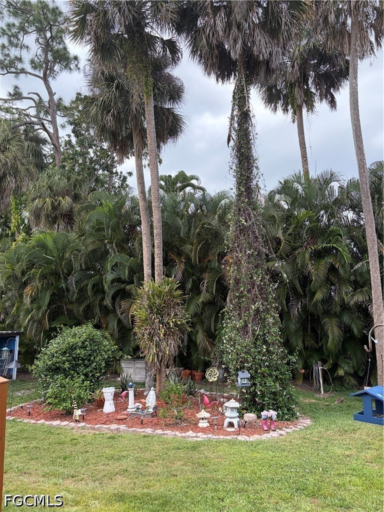 92 Evergreen Road North Fort Myers, FL 33903 - Photo 9 of 30 a view of a backyard