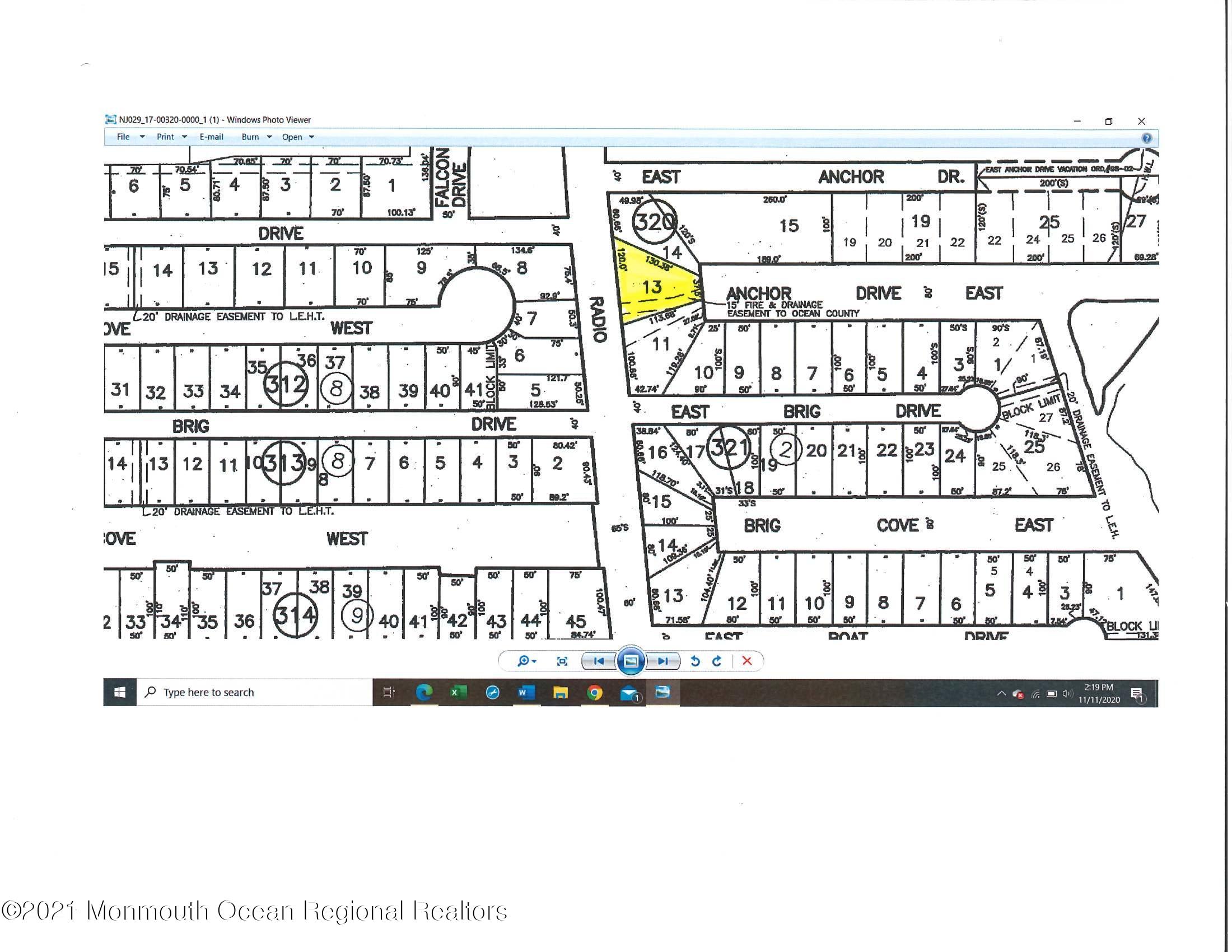 989 Radio Road Little Egg Harbor, NJ 08087 - Photo 6 of 9 989 Radio assessor map