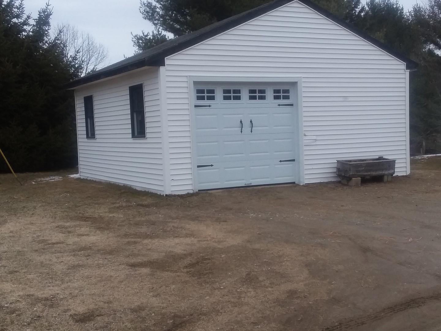 73 Sennebec Road Union, ME 04862 - Photo 13 of 17 13) 1 car detached garage with newer gar