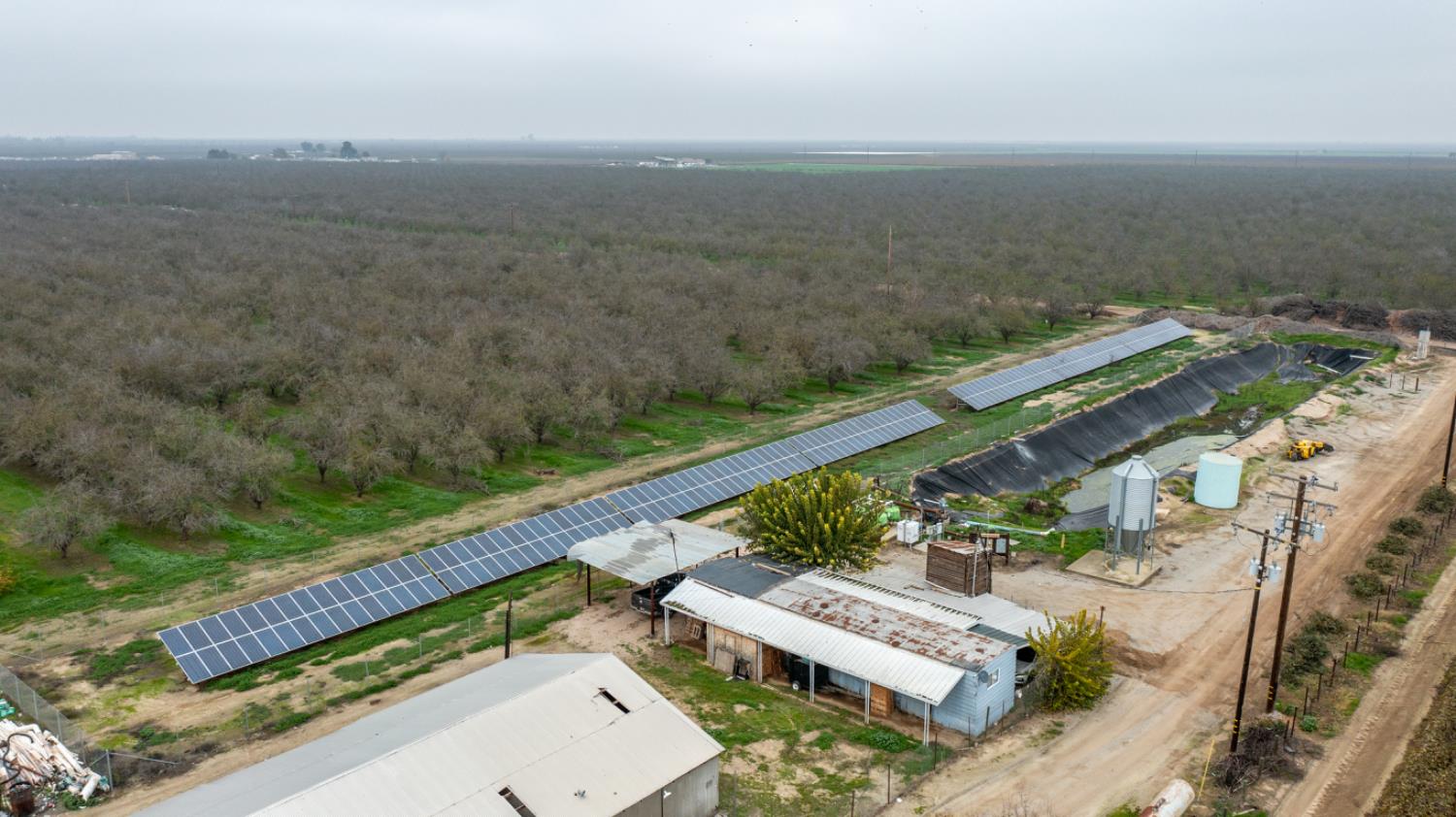 1941 Dietz Road Earlimart, CA 93219 - Photo 13 of 22 an aerial view of residential house and outdoor space
