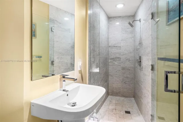 a swimming pool with outdoor seating and yard