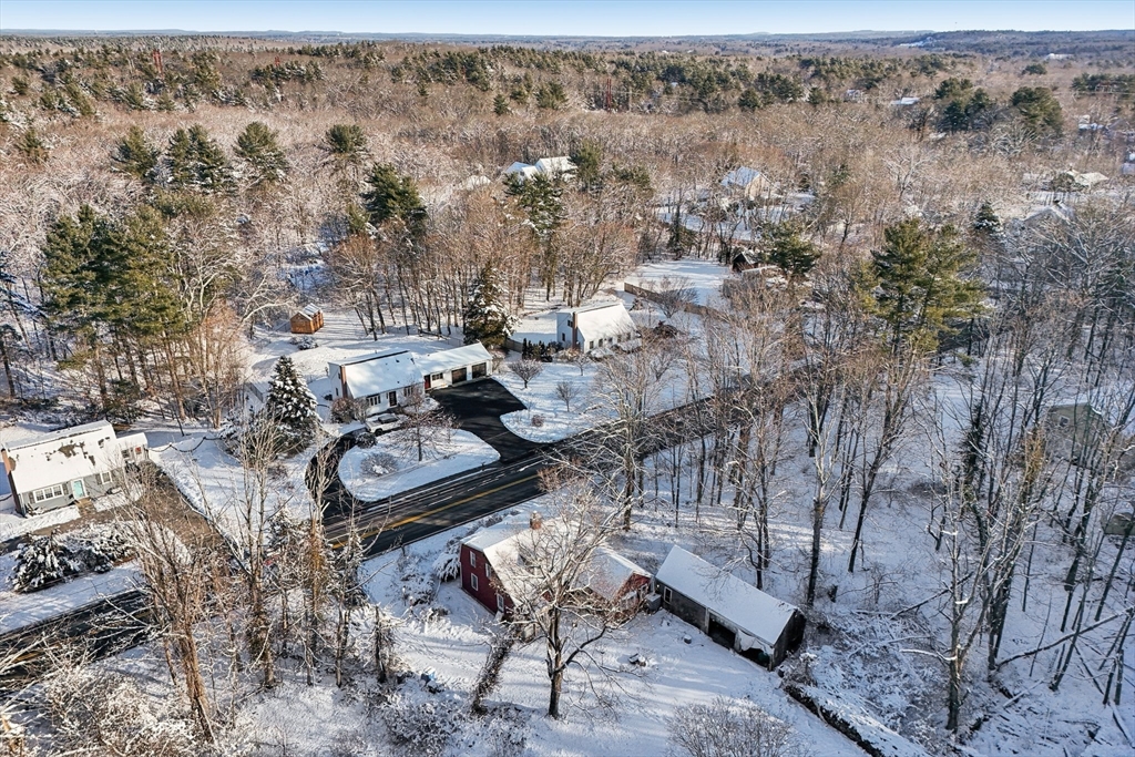 613 West Street Wrentham, MA 02093 - Photo 9 of 19 a view of a city with lush green forest