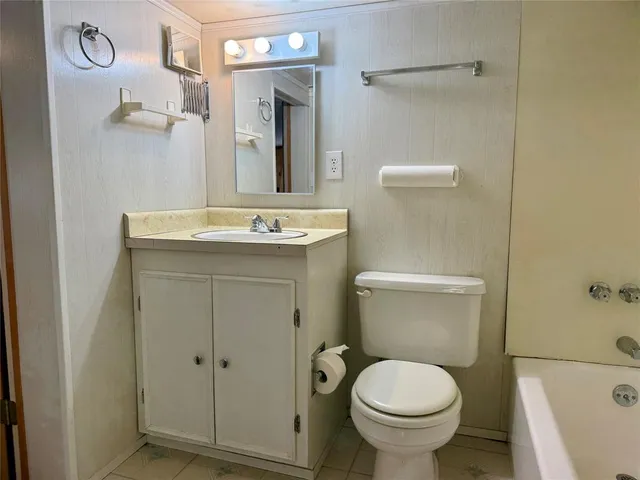 a view of a mirror on the dresser