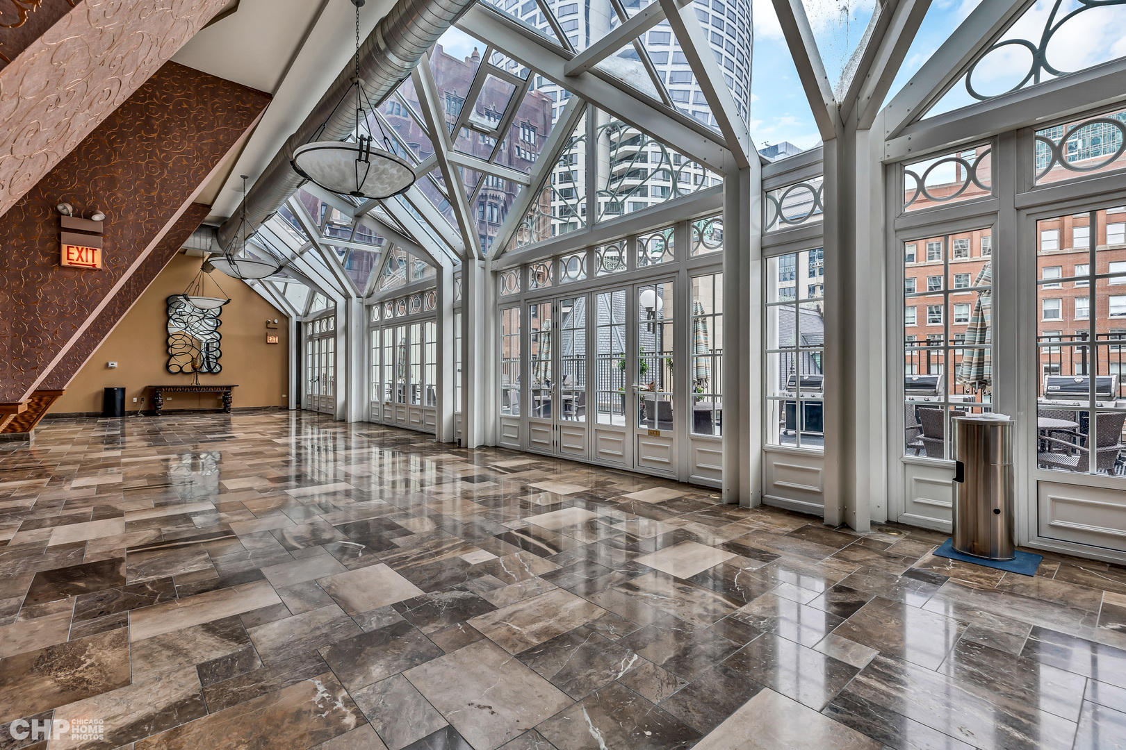 111 East Chestnut Street, Unit 49H Chicago, IL 60611 - Photo 24 of 27 a view of an entryway with a front door