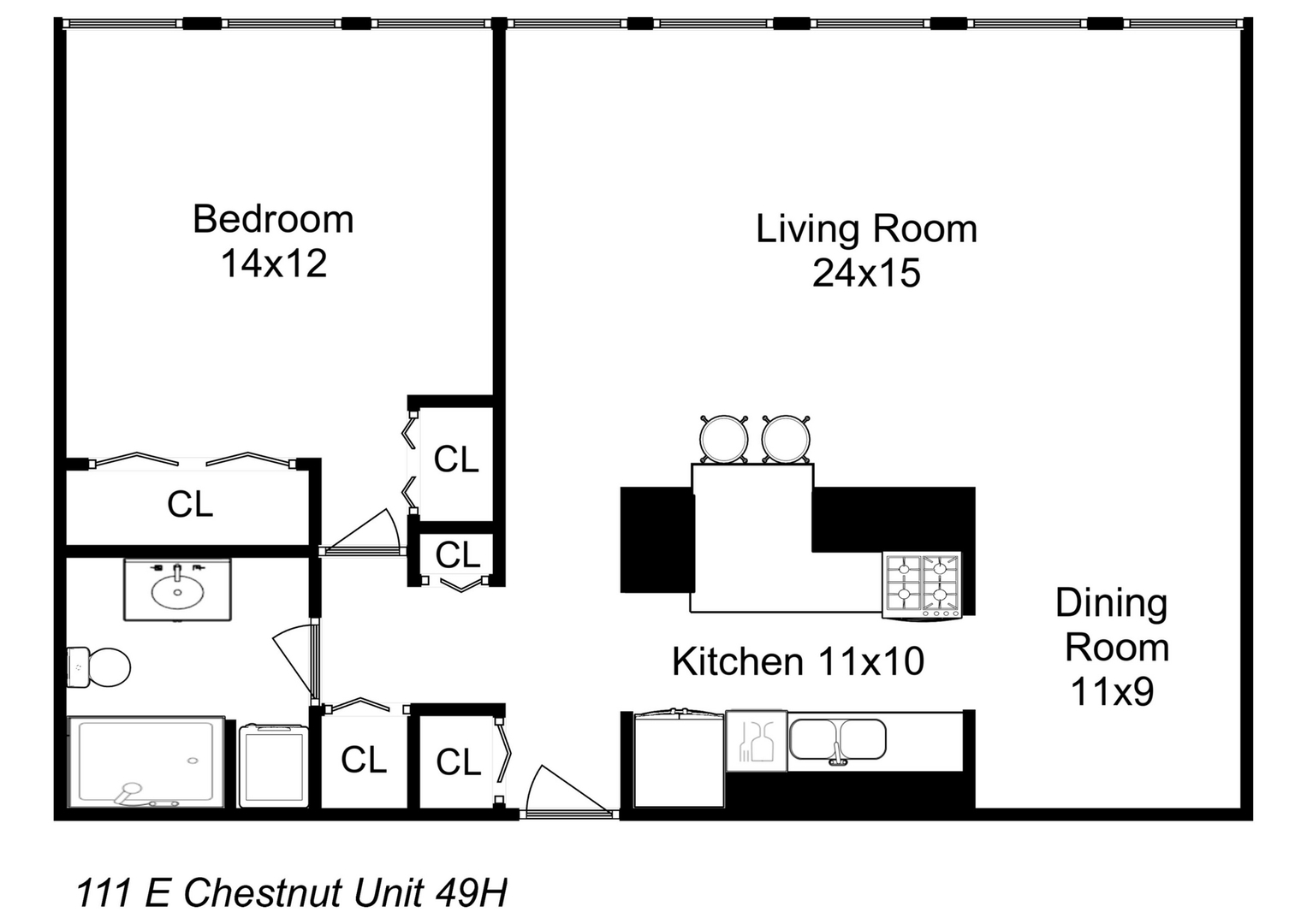 111 East Chestnut Street, Unit 49H Chicago, IL 60611 - Photo 27 of 27