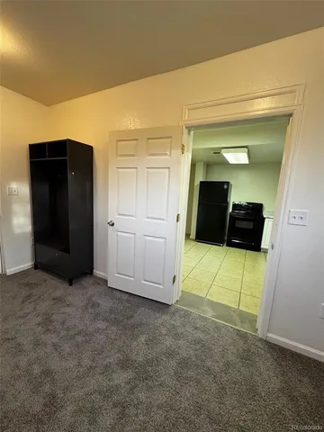 a view of empty room