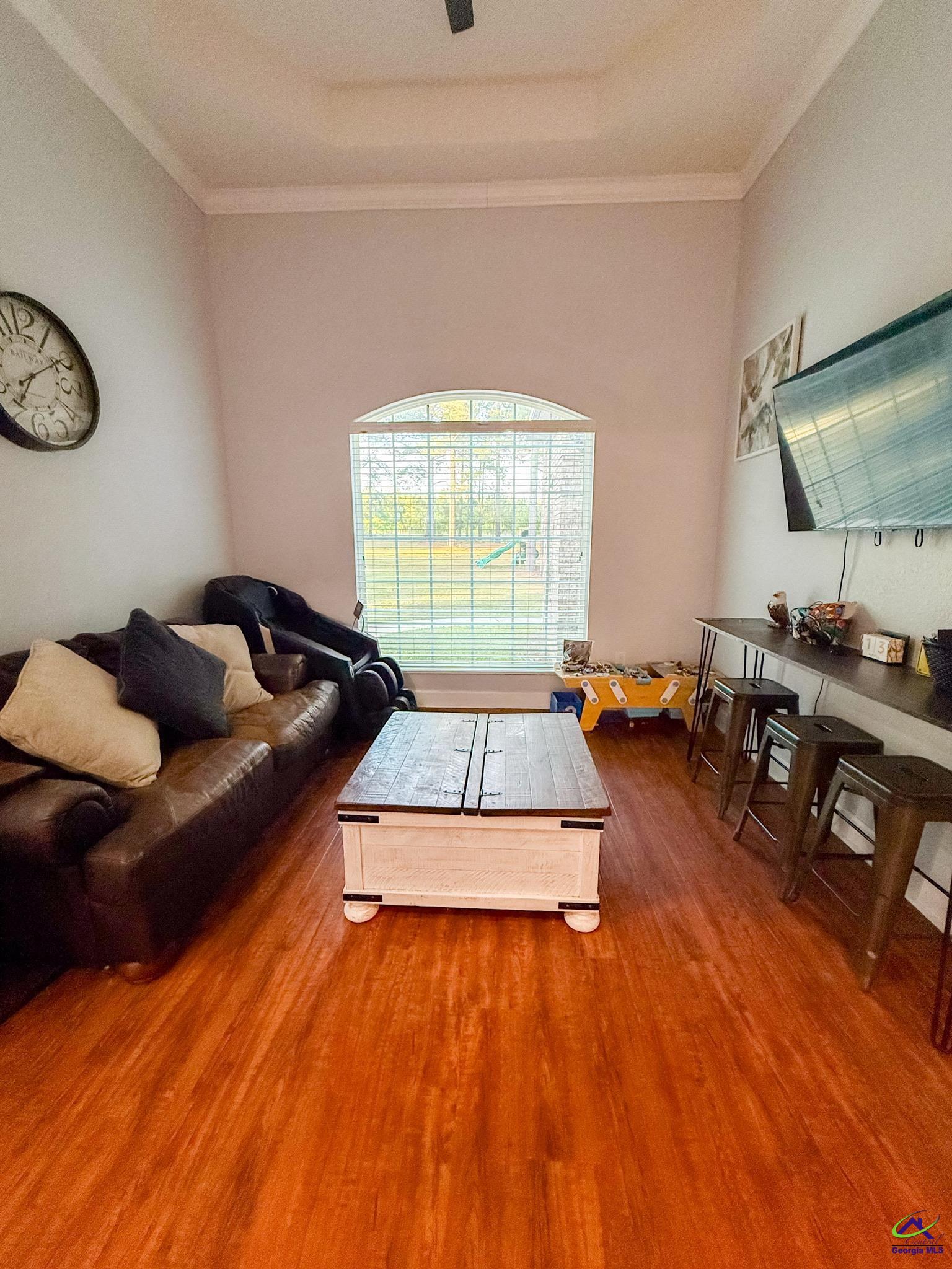 1060 Edna Moore Road Eastman, GA 31023 - Photo 22 of 87 a living room with furniture and a flat screen tv