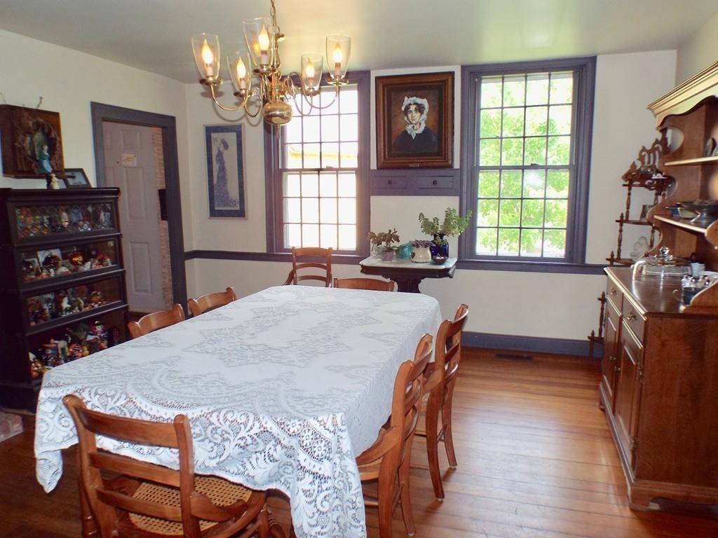 2 Charlemont Road Buckland, MA 01338 - Photo 14 of 42 a view of a dining room with furniture and a window