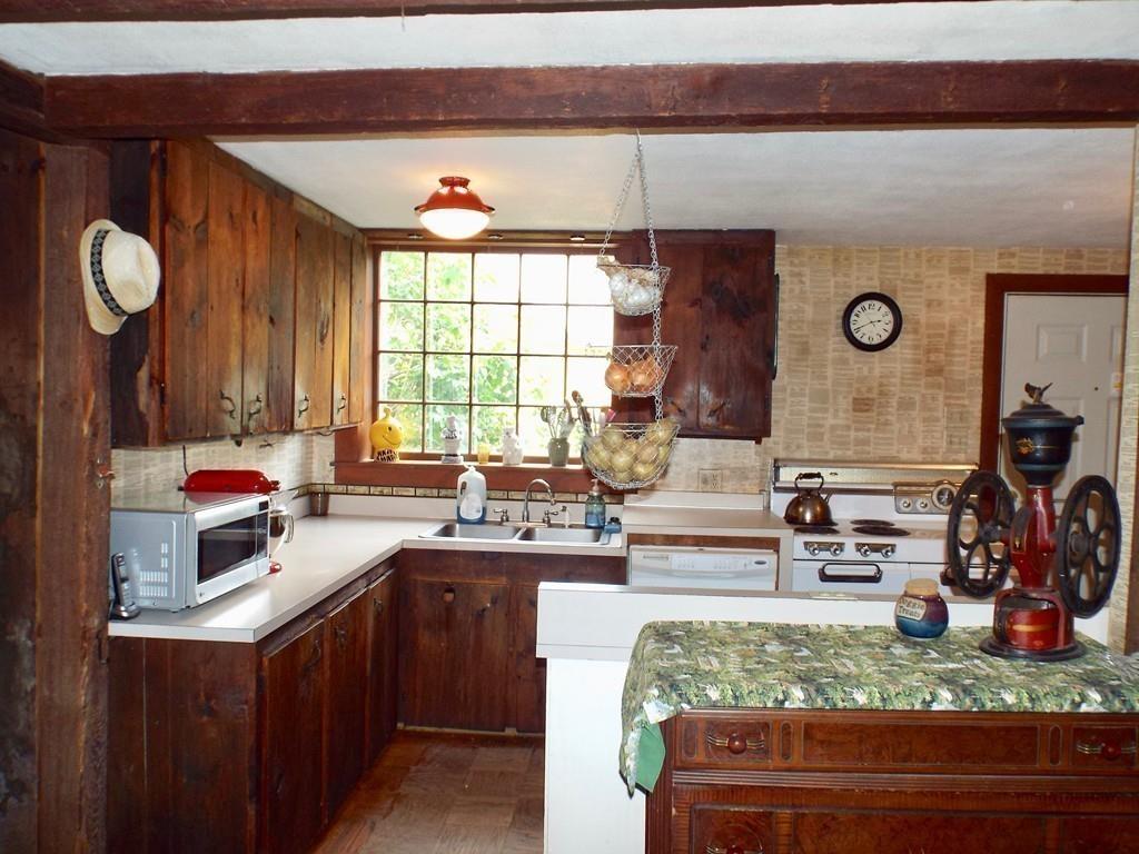 2 Charlemont Road Buckland, MA 01338 - Photo 9 of 42 a kitchen with lots of counter top space and a sink