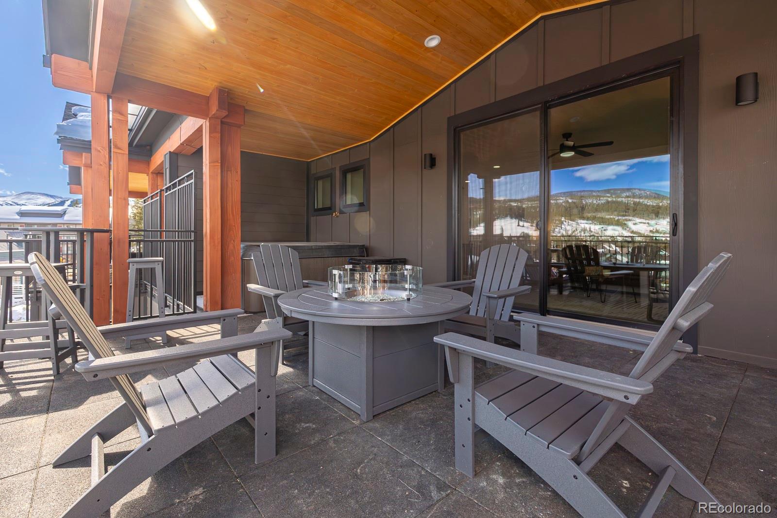 175 Whistlestop Circle Winter Park, CO 80482 - Photo 25 of 36 a view of outdoor kitchen and dining room
