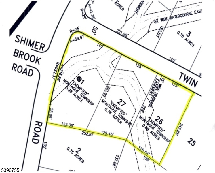 3 Twin Brook Road Montague, NJ 07827 - Photo 2 of 2 a view of a book in a window