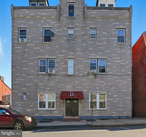 a building with multiple windows