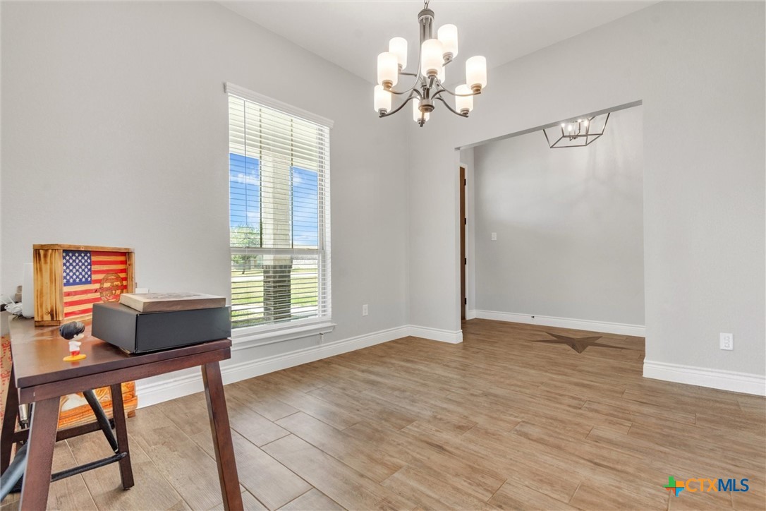 3919 Gracey Lane Kempner, TX 76539 - Photo 23 of 44 a view of livingroom with furniture wooden floor and window