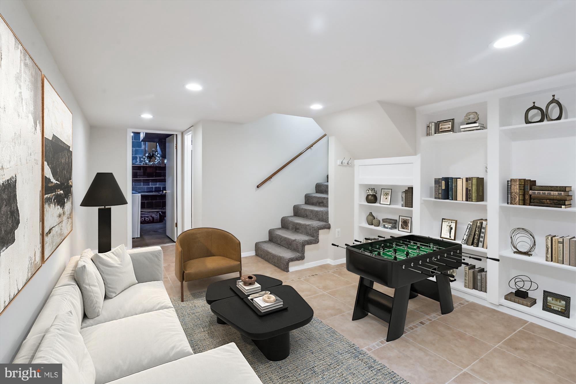 3909 Woodlawn Road Chevy Chase, MD 20815 - Photo 25 of 54 a living room with furniture and wooden floor