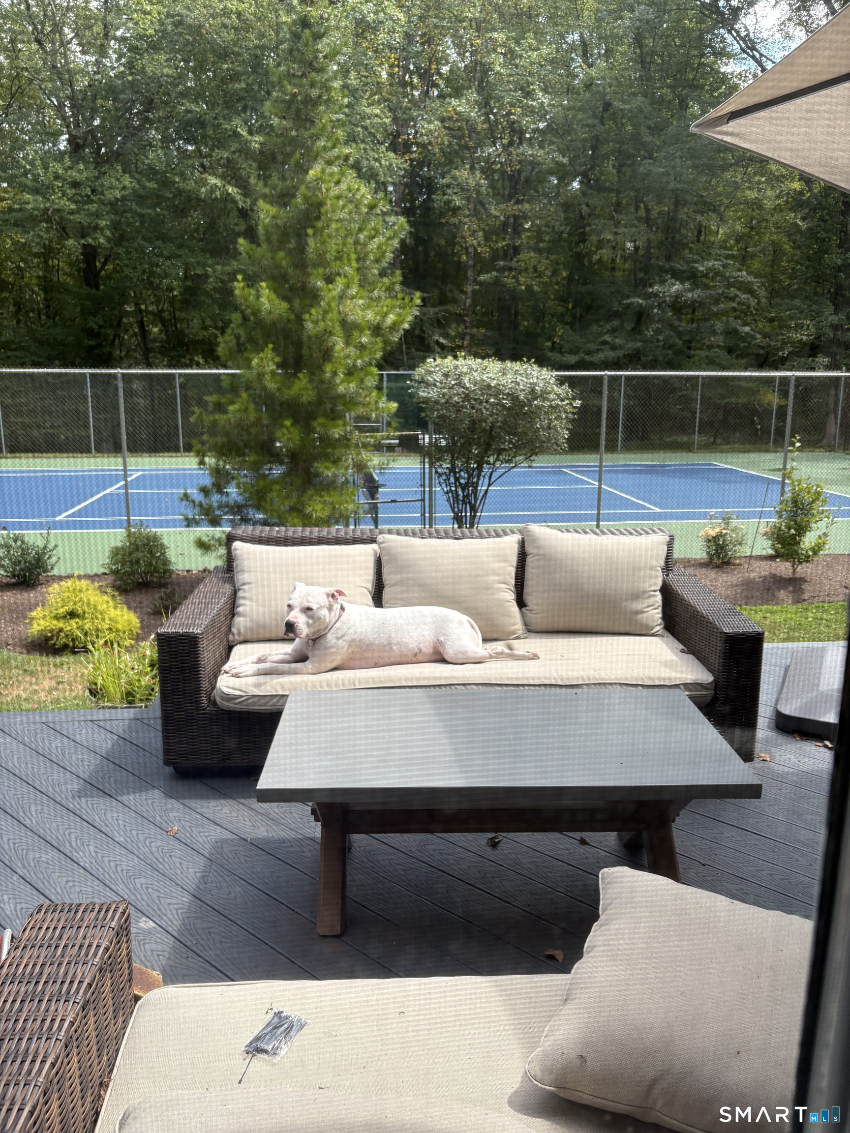 5 Mohawk Lane Woodbridge, CT 06525 - Photo 11 of 48 RECENTLY RE-SURFACED TENNIS COURT