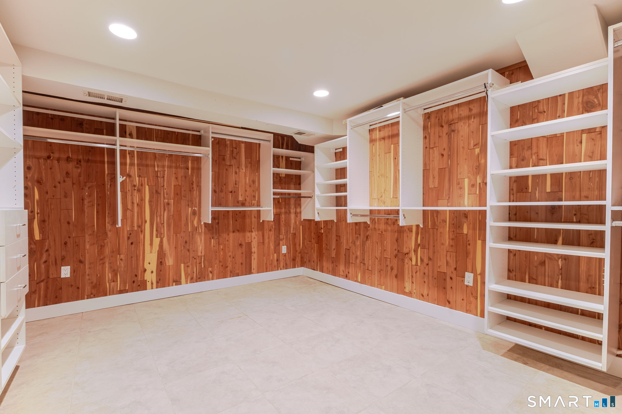 5 Mohawk Lane Woodbridge, CT 06525 - Photo 46 of 48 WALK-IN CEDAR CLOSET IN LOWER LEVEL