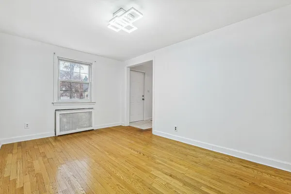 wooden floor in an empty room