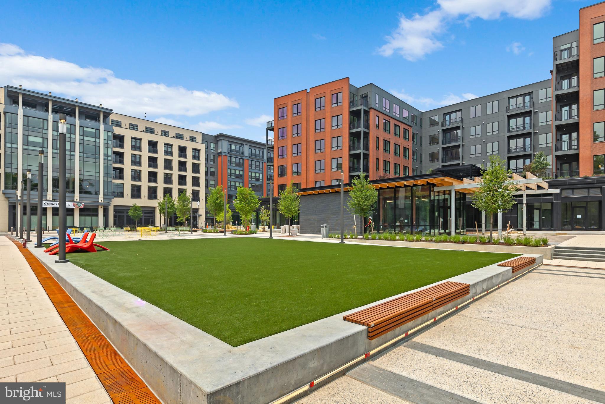 7175 12th Street Northwest, Unit 405 Washington, DC 20012 - Photo 28 of 63 a view of a building from a window