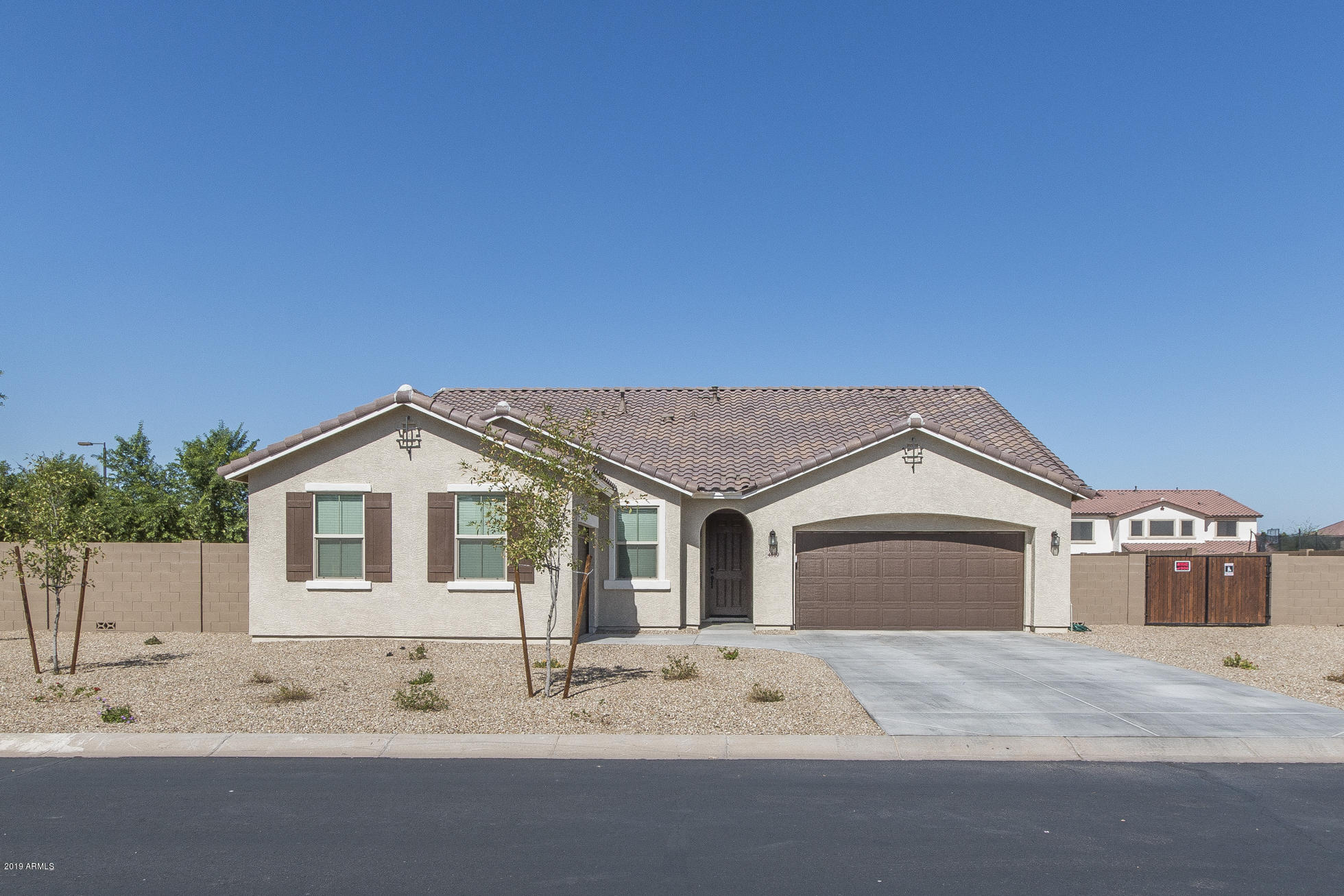1) FRONT OF HOME