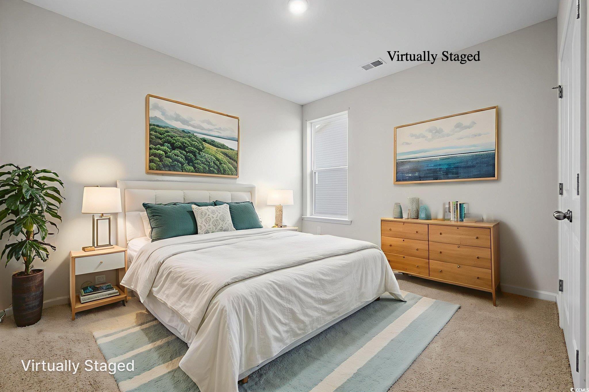 453 Kapalua Loop Little River, SC 29566 - Photo 11 of 27 Bedroom with baseboards and light colored carpet