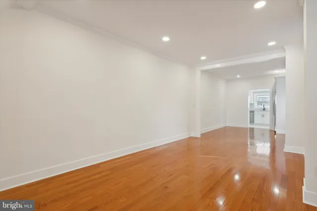 a view of empty room