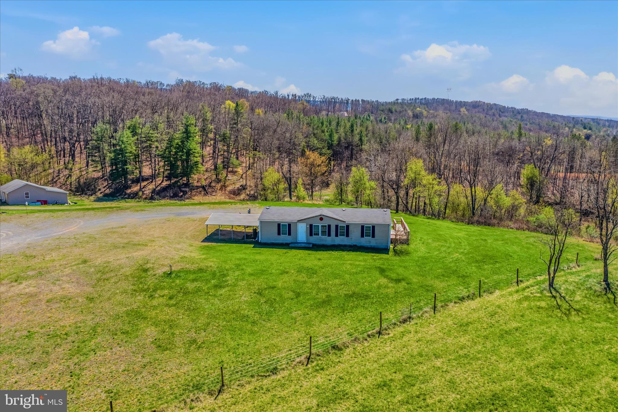 1420 Eppinger Road Berkeley Springs, WV 25411 - Photo 1 of 47 Aerial Front