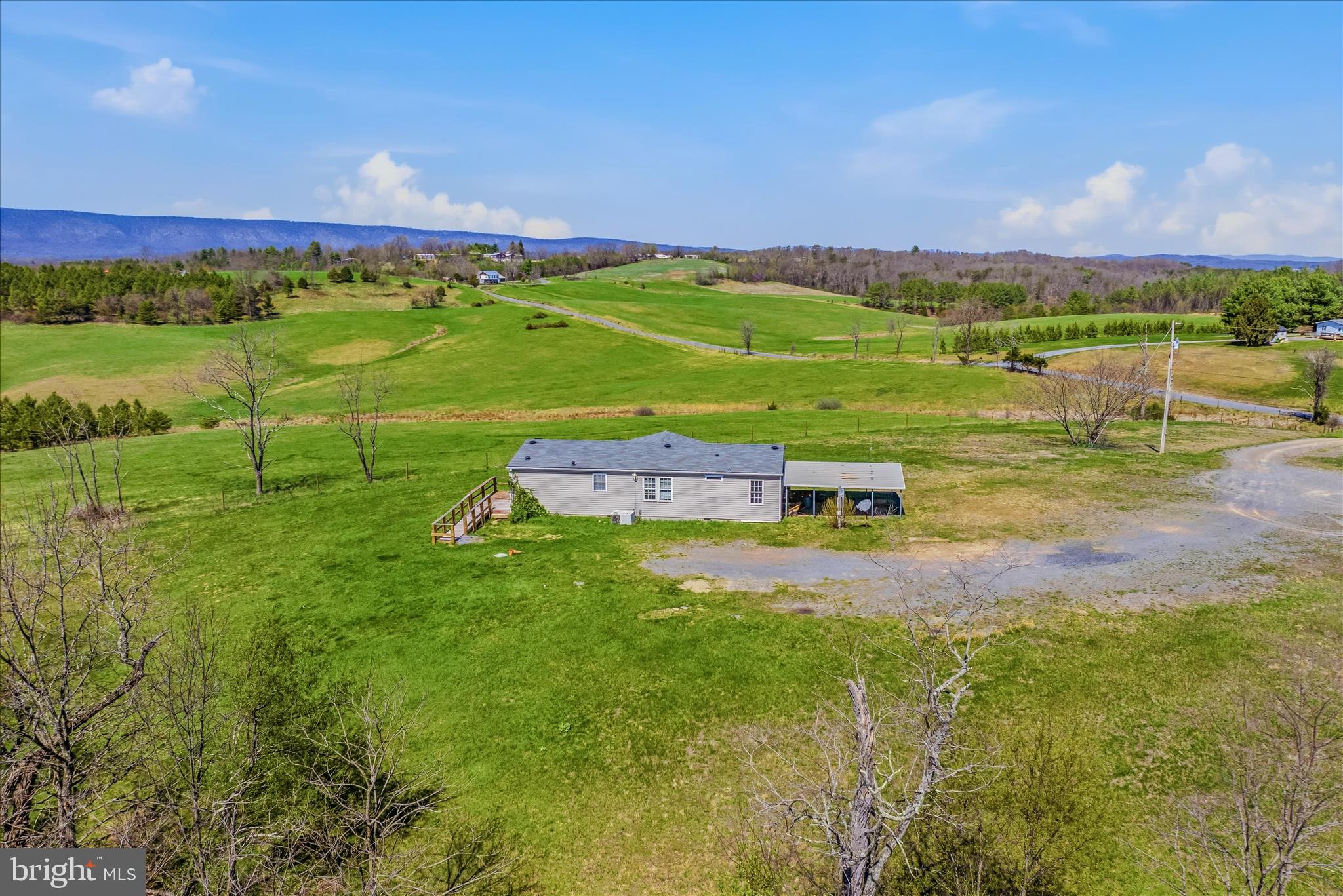 1420 Eppinger Road Berkeley Springs, WV 25411 - Photo 32 of 47 Aerial Back