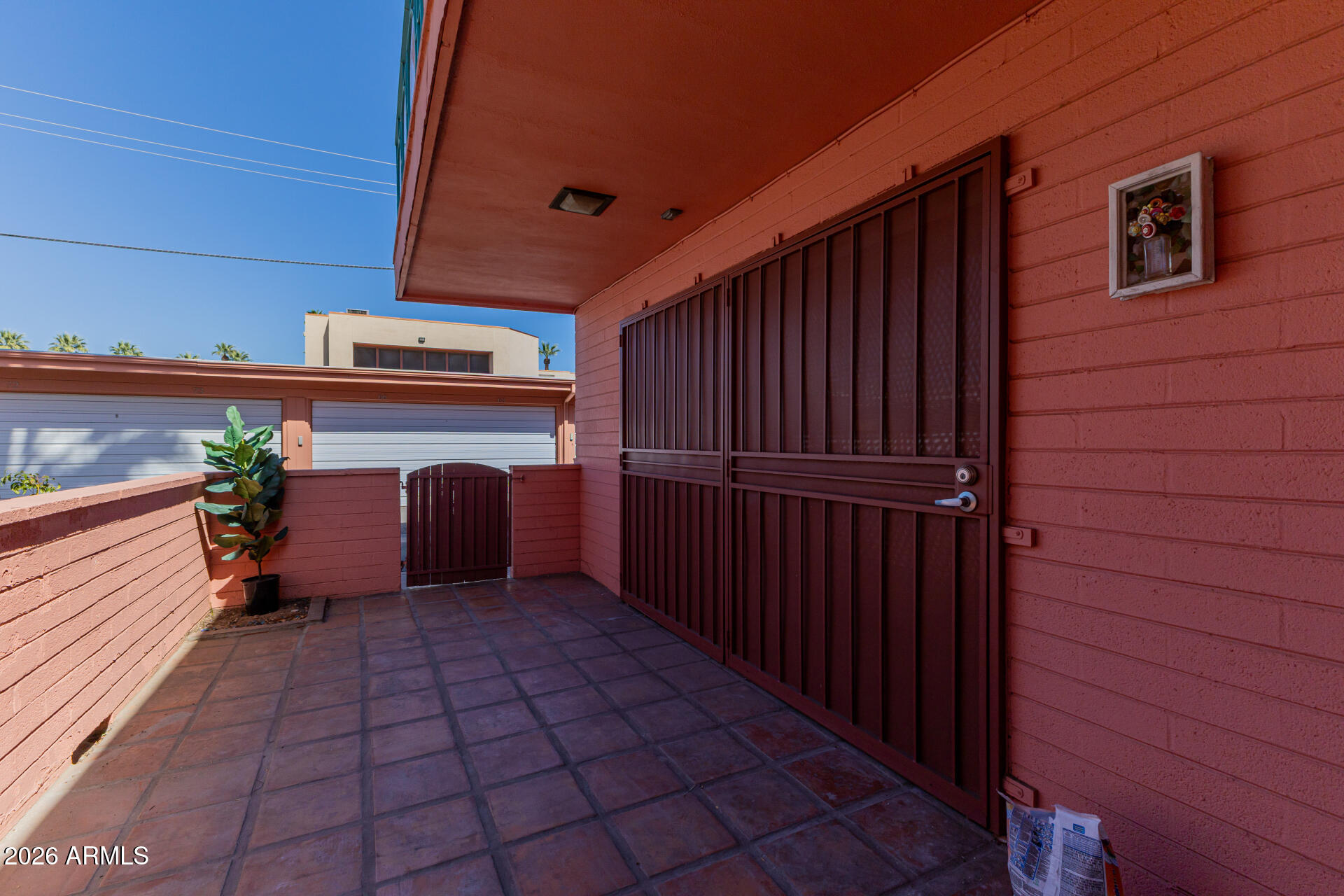 160 East Coronado Road, Unit 58 Phoenix, AZ 85004 - Photo 30 of 50 a view of a door and wooden walls