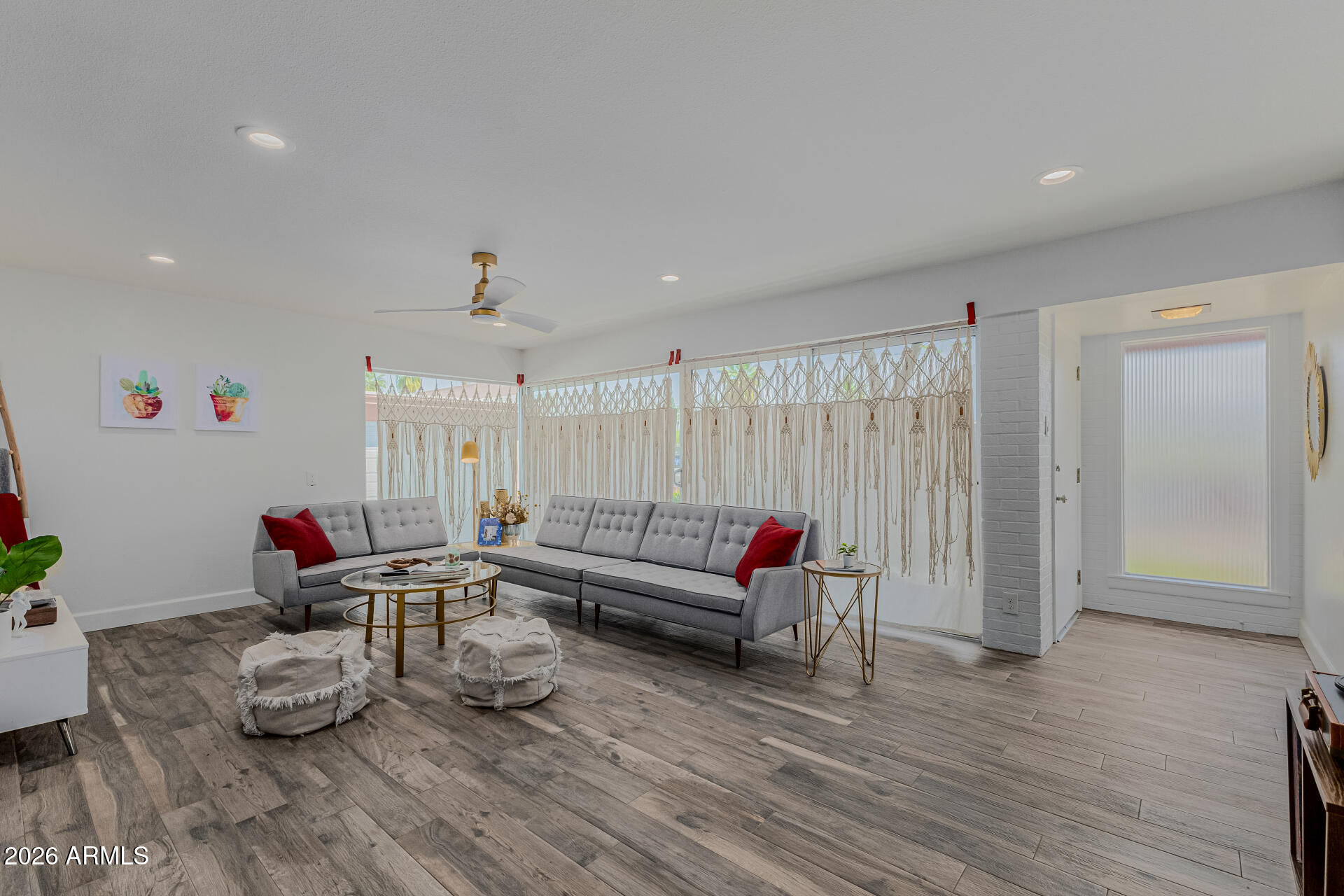 160 East Coronado Road, Unit 58 Phoenix, AZ 85004 - Photo 4 of 50 a living room with furniture and wooden floor