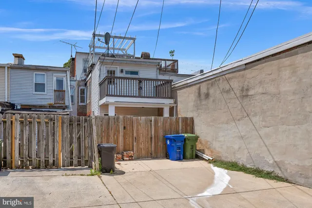 a view of a building with entryway