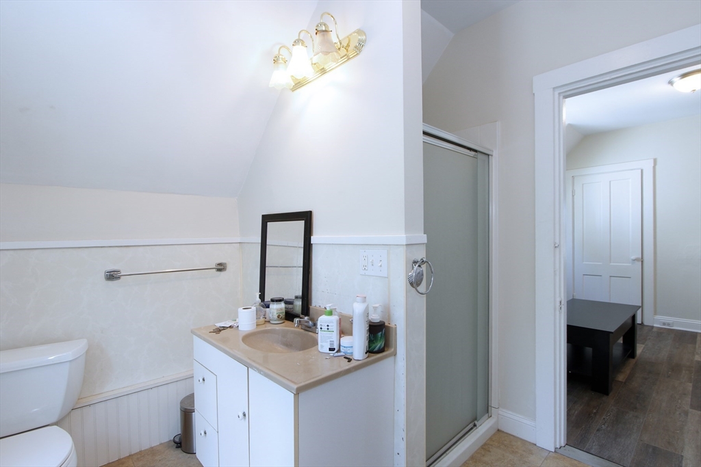 2 High Street Middleboro, MA 02346 - Photo 28 of 41 a bathroom with a sink a toilet and shower