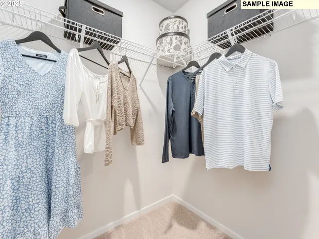 a view of walk in closet