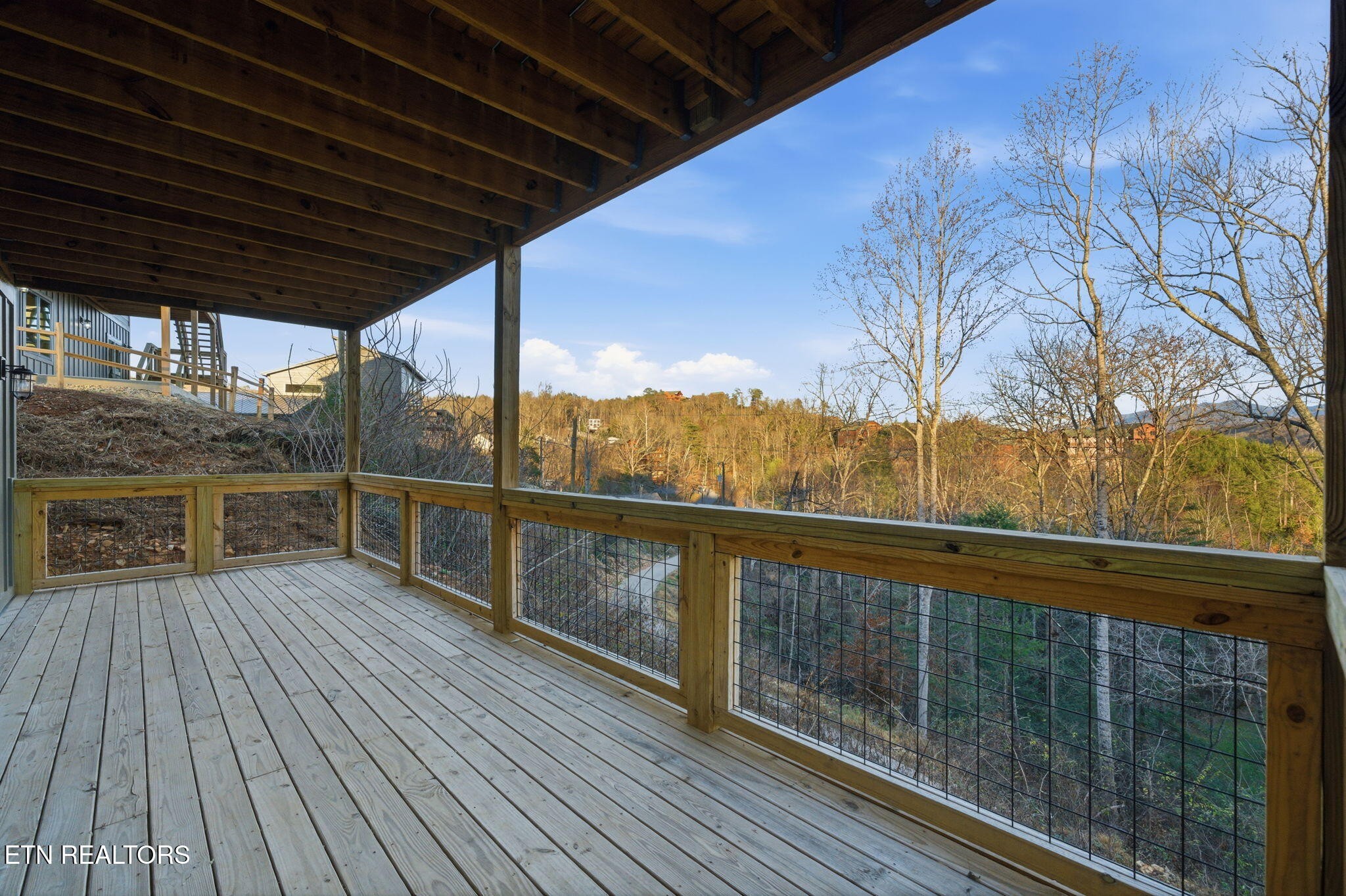638 Ridge Top Loop Gatlinburg, TN 37738 - Photo 32 of 37 a view of outdoor space with wooden deck