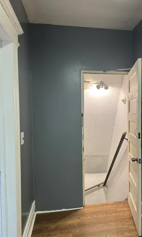 a view of front door