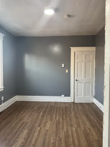 wooden floor in a room