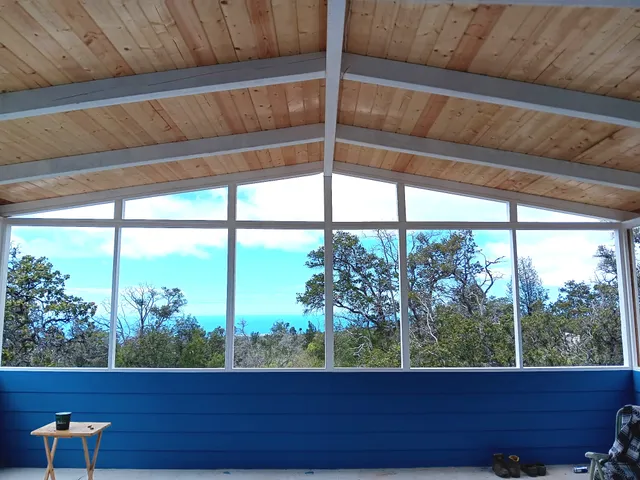 a view of window in an outdoor space