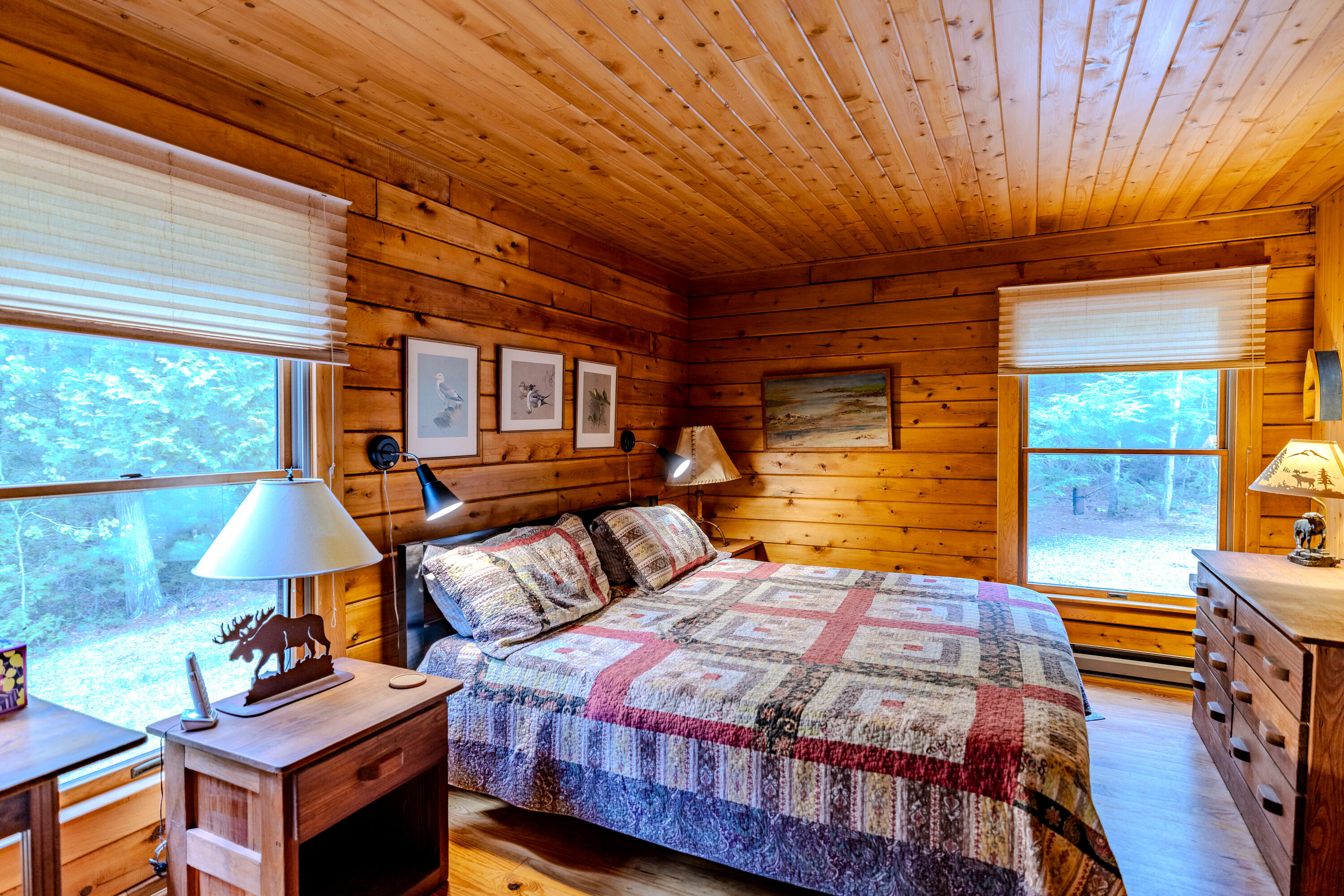 1312 Tunk Lake Road Sullivan, ME 04664 - Photo 19 of 34 First Floor Bedroom