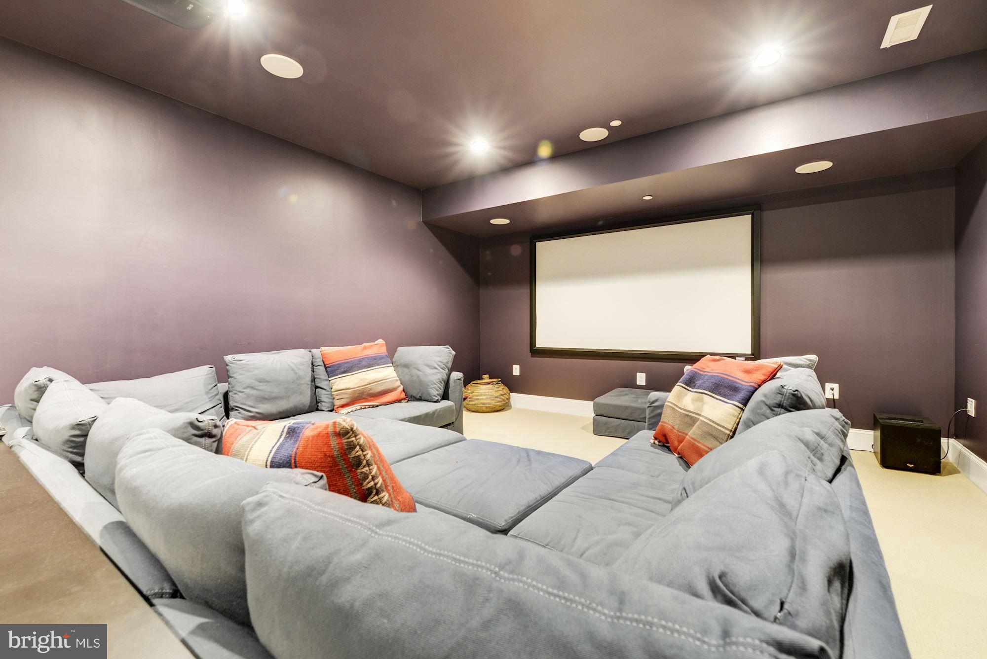 7514 Radnor Road Bethesda, MD 20817 - Photo 24 of 31 Theatre/ Media Room