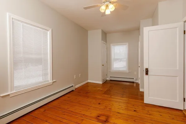 wooden floor in an empty room
