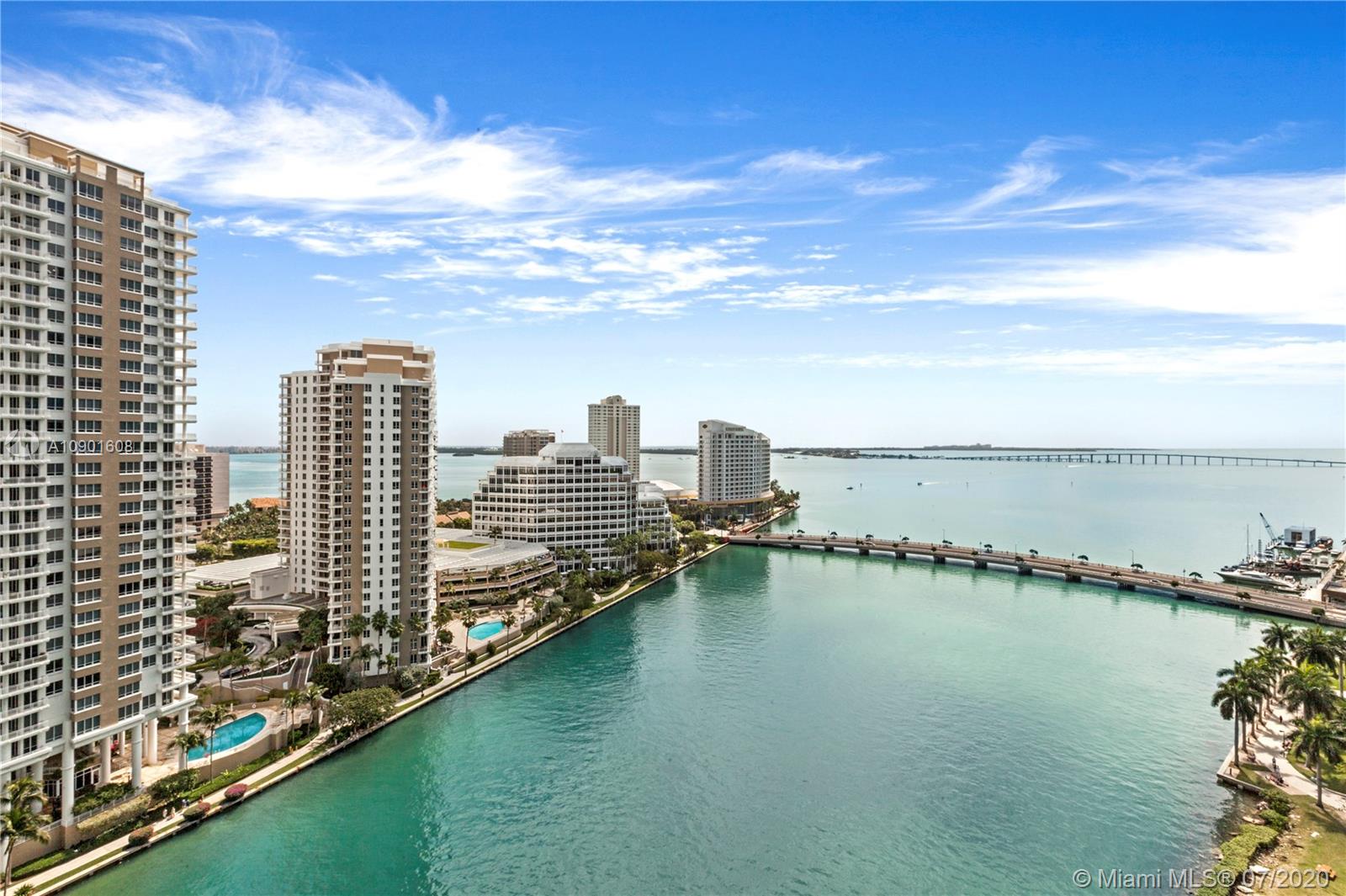 495 Brickell Avenue, Unit 1802 Miami, FL 33131 - Photo 19 of 30 a view of a city with ocean