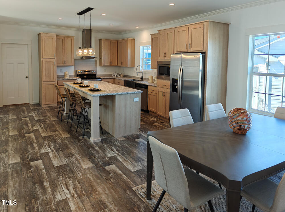 765 Whitley Road Middlesex, NC 27557 - Photo 5 of 7 Kitchen-Dining-765 Whitley Rd