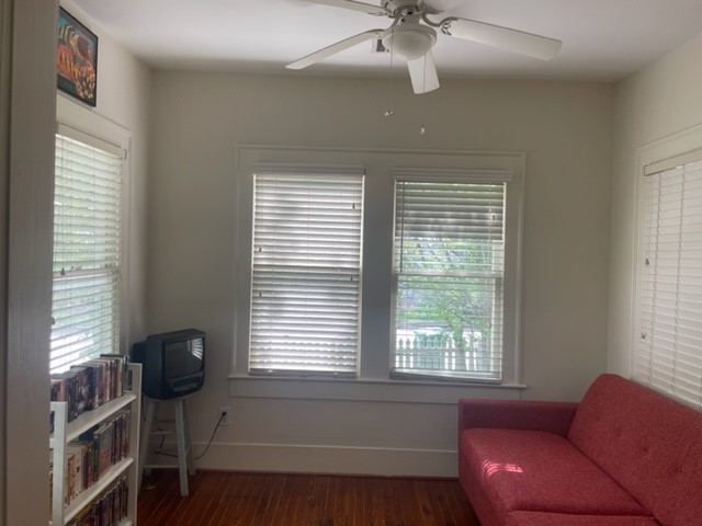 4105 McKinney Street, Unit B Houston, TX 77023 - Photo 16 of 25 a living room with furniture and a window