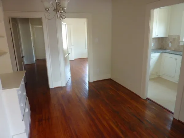 wooden floor in an empty room