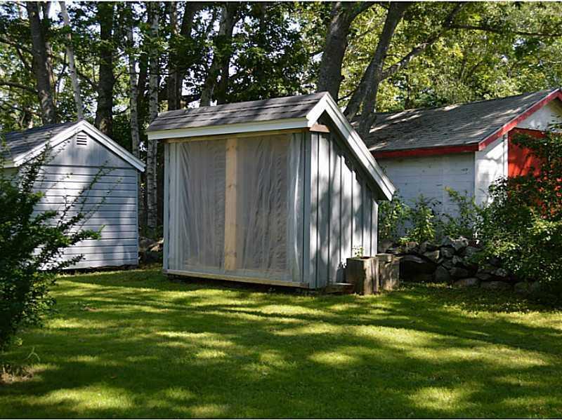 1665 Harpswell Neck Road Harpswell, ME 04079 - Photo 7 of 21 Storage. This shed is used to store...