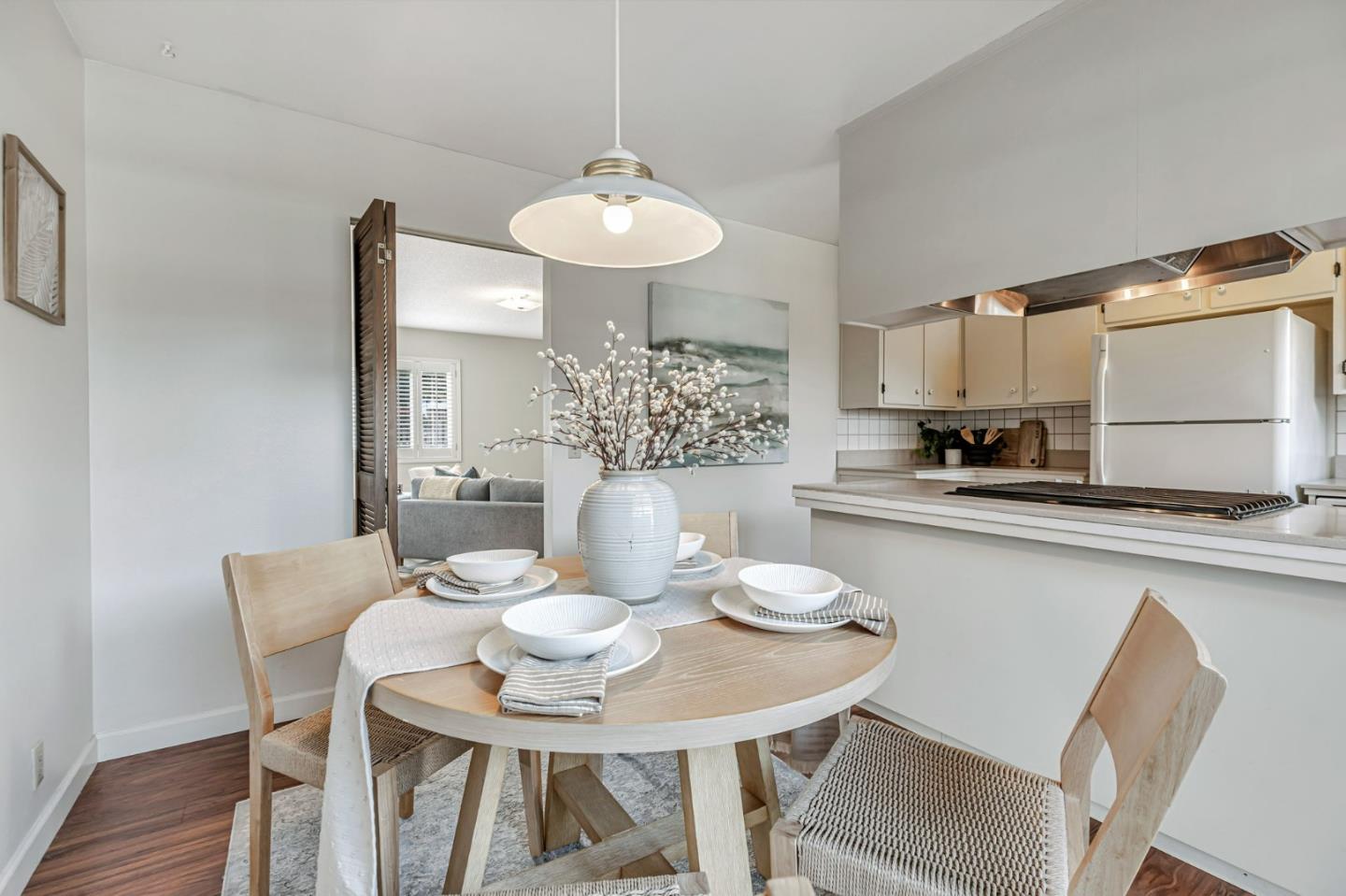 801 Lobos Street Monterey, CA 93940 - Photo 9 of 43 a view of a dining room with furniture and wooden floor